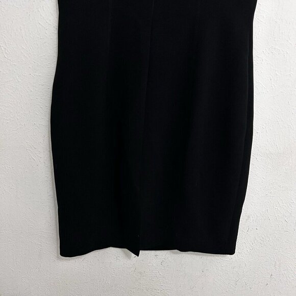 VTG Chetta B by Sherrie Bloom Peter Noviello Black Sheath Cocktail Dress Size 12 - Picture 6 of 12